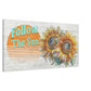 Follow the Sun Canvas Wall Print at Caribbean Rays