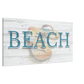Beach Flip Flop Canvas Wall Prints - Caribbean Rays