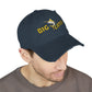 Big Catch Embroidered Distressed Dad Hat — Fishing Marlin Cap