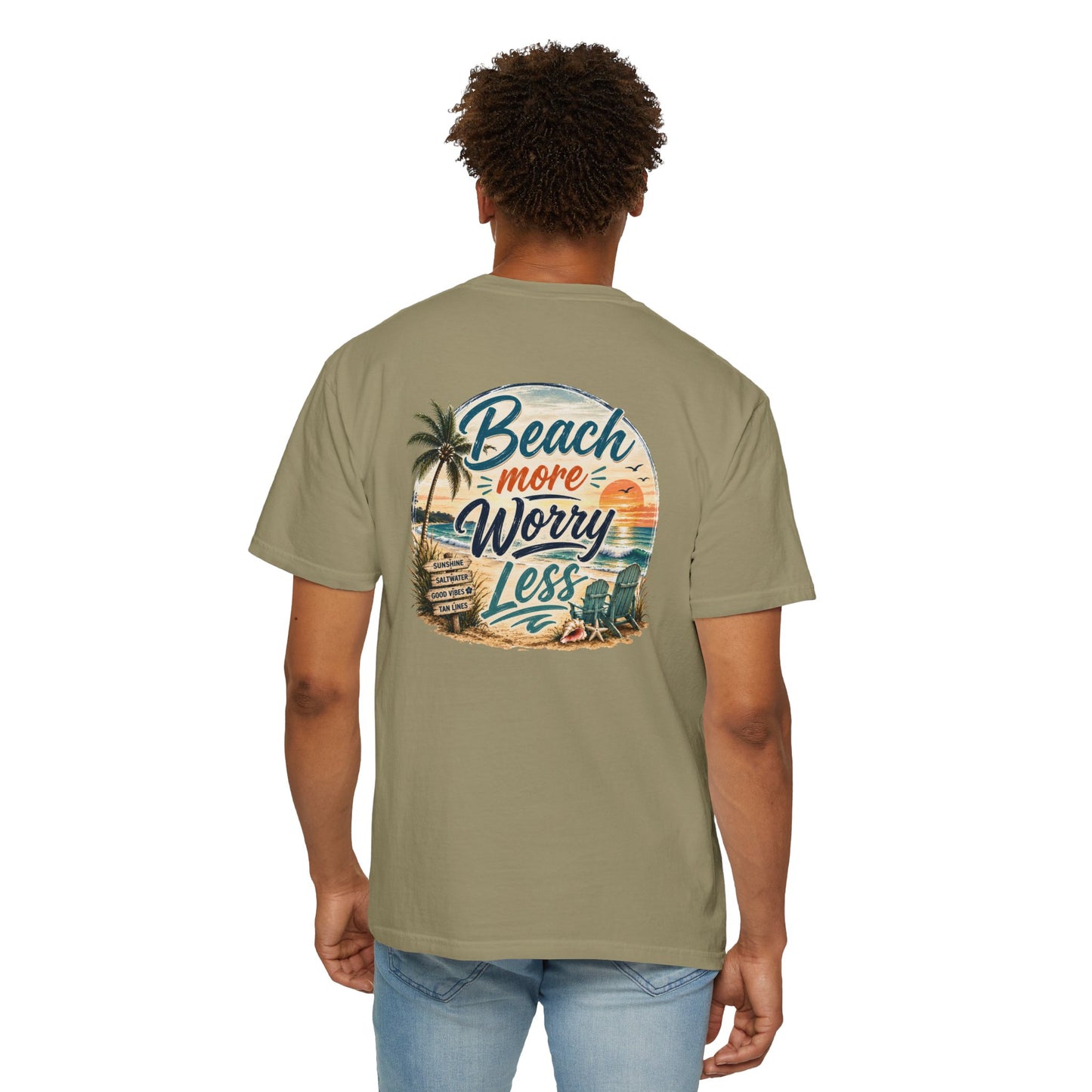 Beach More Worry Less T-Shirt