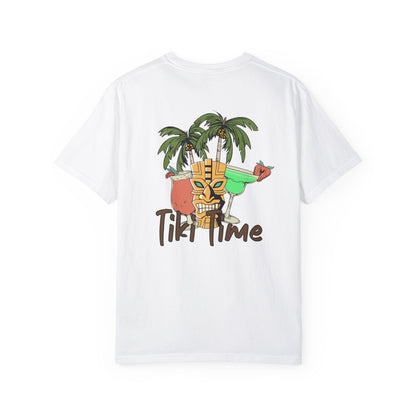 Resort Collection Tiki Time Unisex Garment-Dyed T-shirt - Caribbean Rays