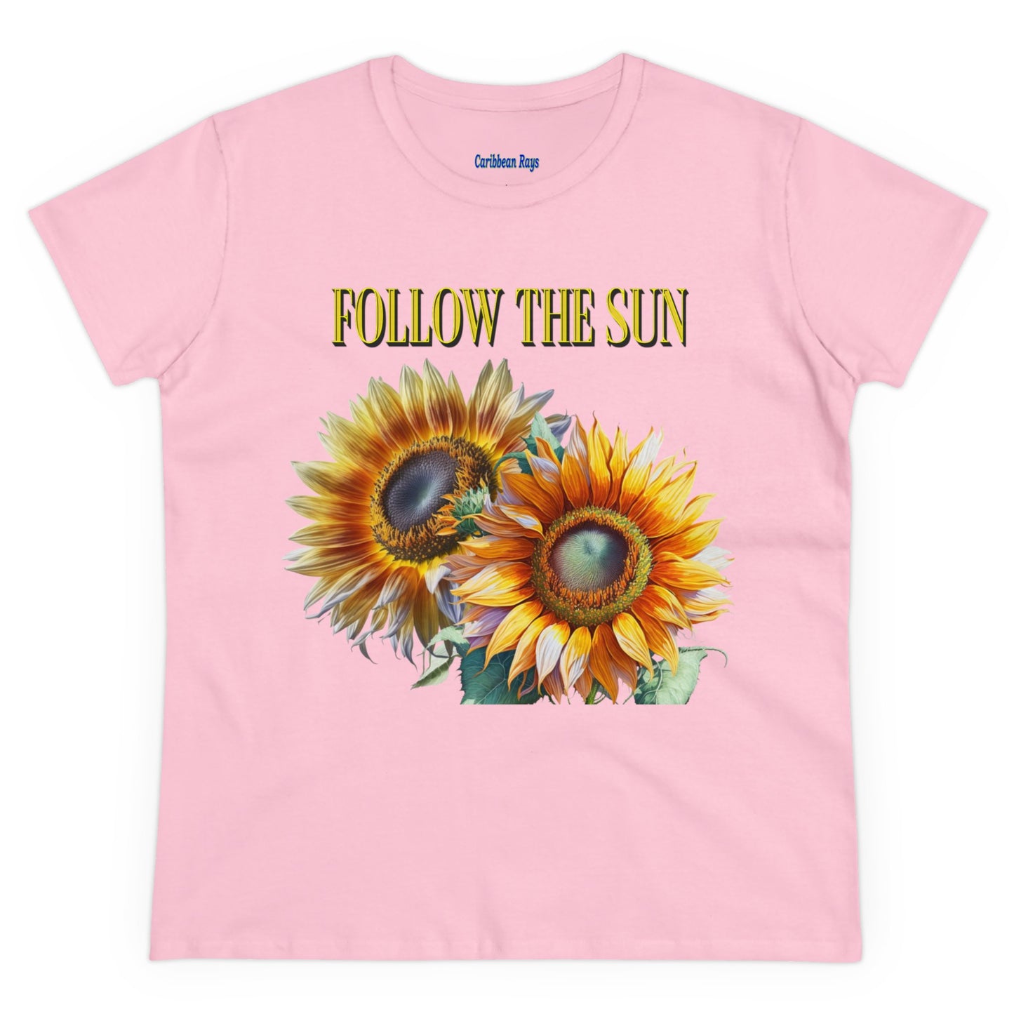 Follow the Sun Women's Midweight Cotton Tee at Caribbean Rays