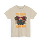 Beige t-shirt with Tiki Island and Aloha Bar design on a white background  at Caribbean Rays