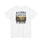 Fishing Tee — "A Lake, A Fishing Pole, A Beer" Graphic Shirt
