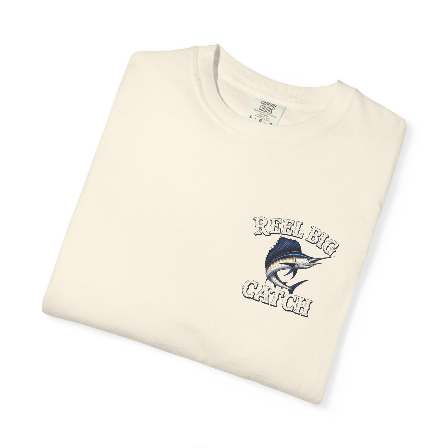 Reel Big Catch Fishing T-Shirt — Sailfish Offshore Angler Tee