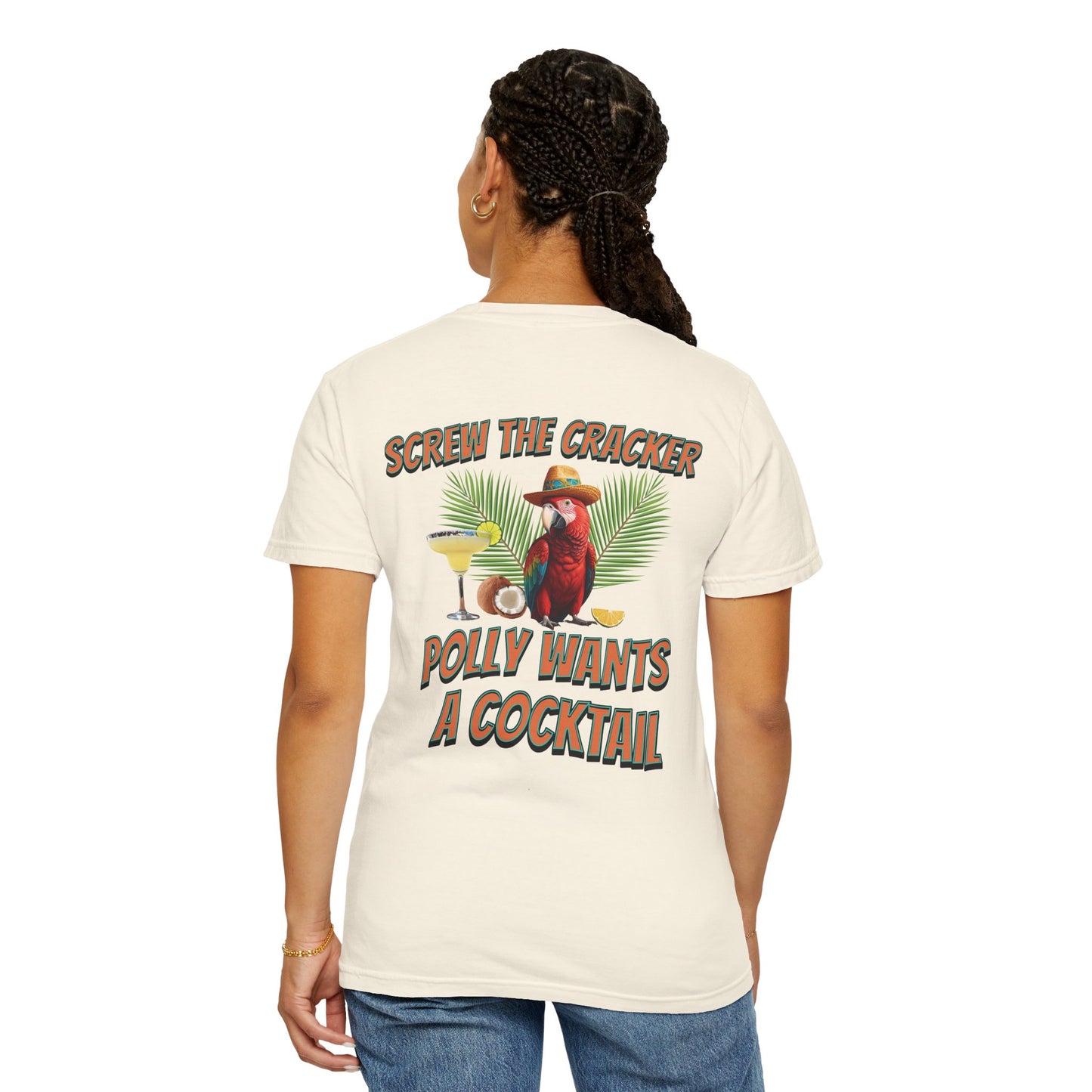 Resort Collection Screw the Cracker Unisex Garment-Dyed T-shirt