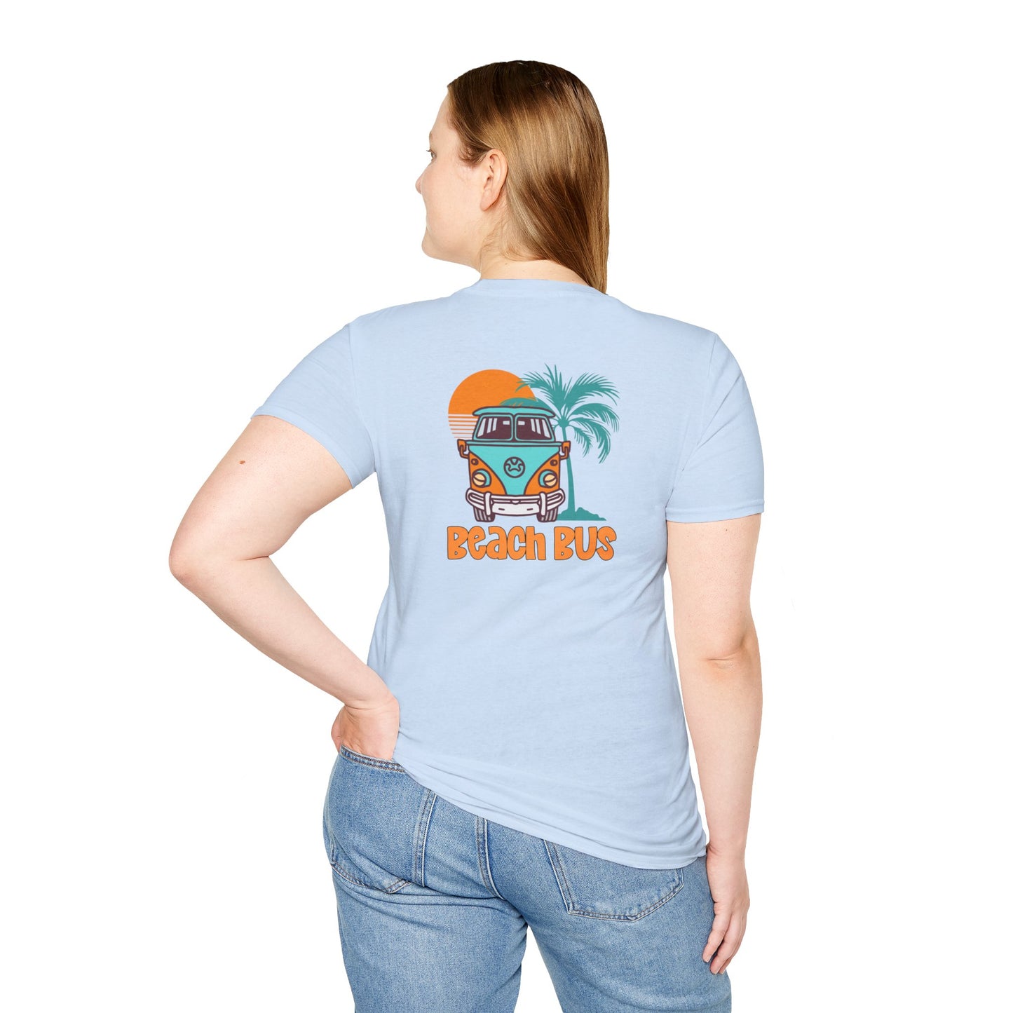 Beach Bus Unisex Softstyle T-Shirt