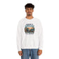 Crewneck Sweatshirt — "Today's Forecast: Mostly Drunk with a Chance of Fishing" Vintage Fishing Crewneck