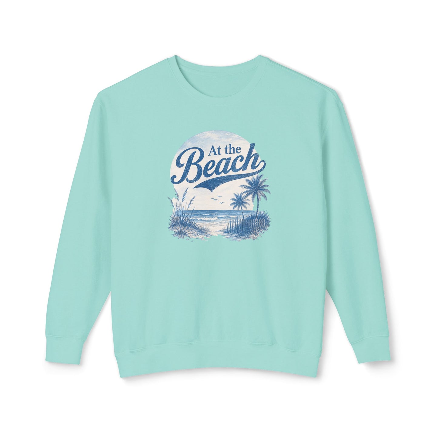 At The Beach Lightweight Crewneck Sweatshirt