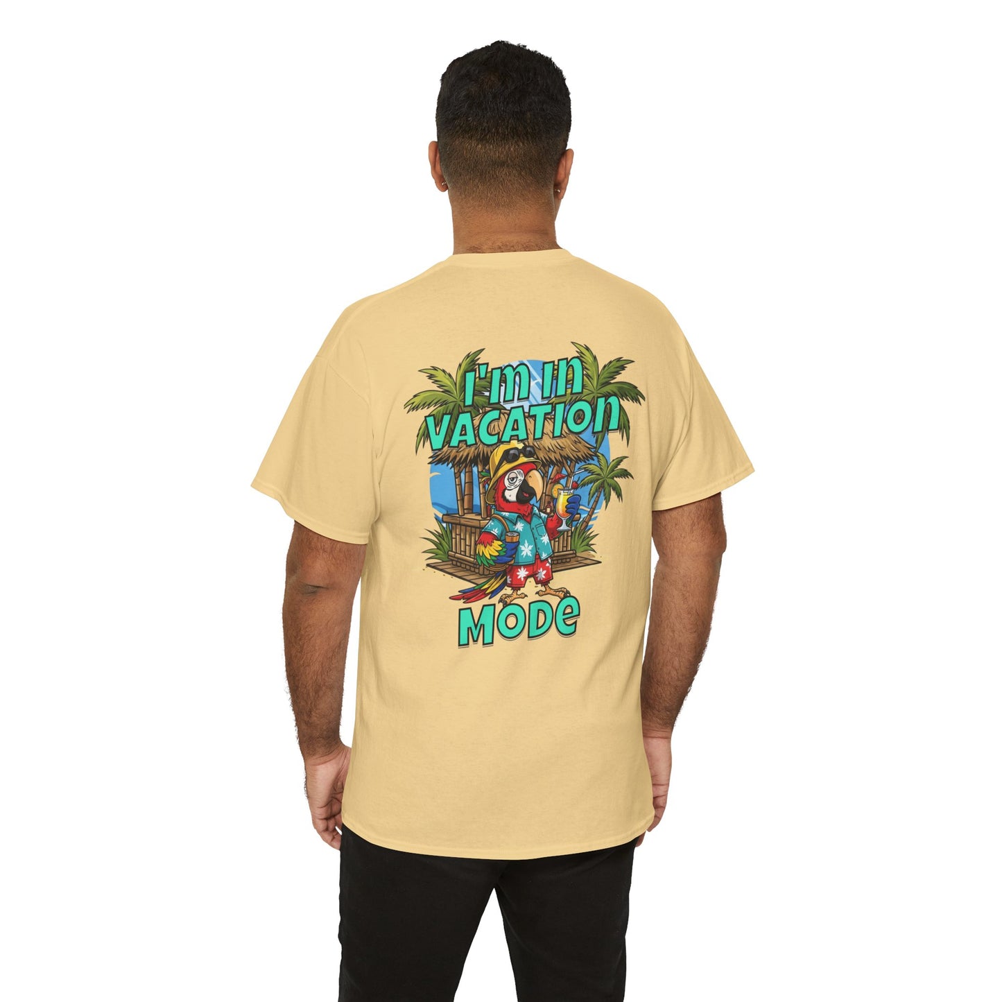 Vacation Mode T-Shirt — I'm in Vacation Mode Tropical Graphic Tee