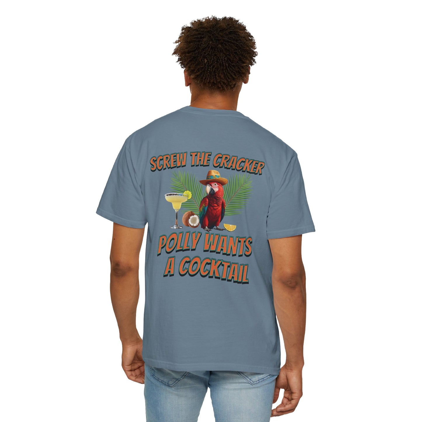 Resort Collection Screw the Cracker Unisex Garment-Dyed T-shirt