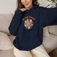 Beach Lover Starfish Hoodie — Coastal Seashell Graphic Sweatshirt