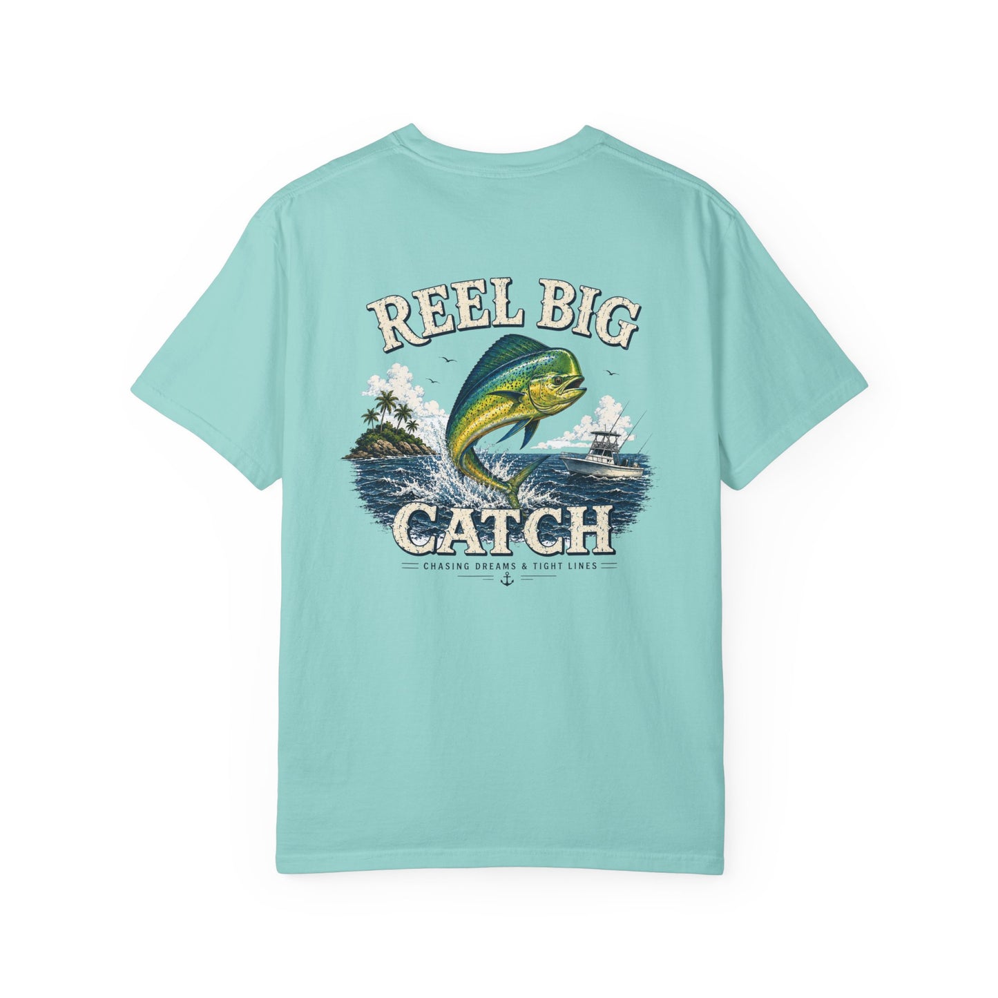 Reel Big Catch Mahi-Mahi T-Shirt, Bull Dolphin, Dorado