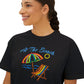 All The Beach Women's Boxy Tee – Beach Umbrella & Chair Summer Shirt