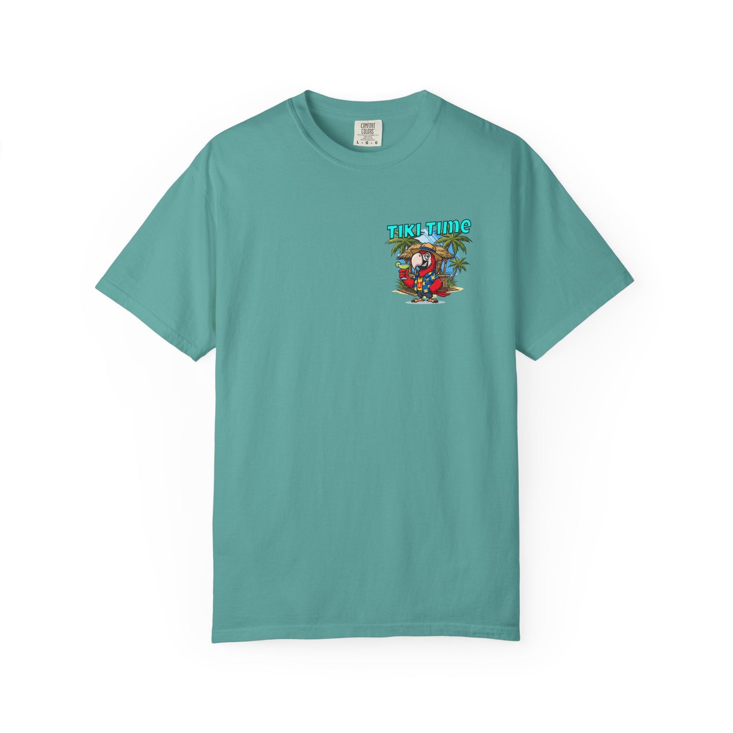 Tiki Time Party Parrot T-Shirt