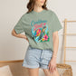 Caribbean Soul T-Shirt — Sea Turtle Floral Tropical Tee