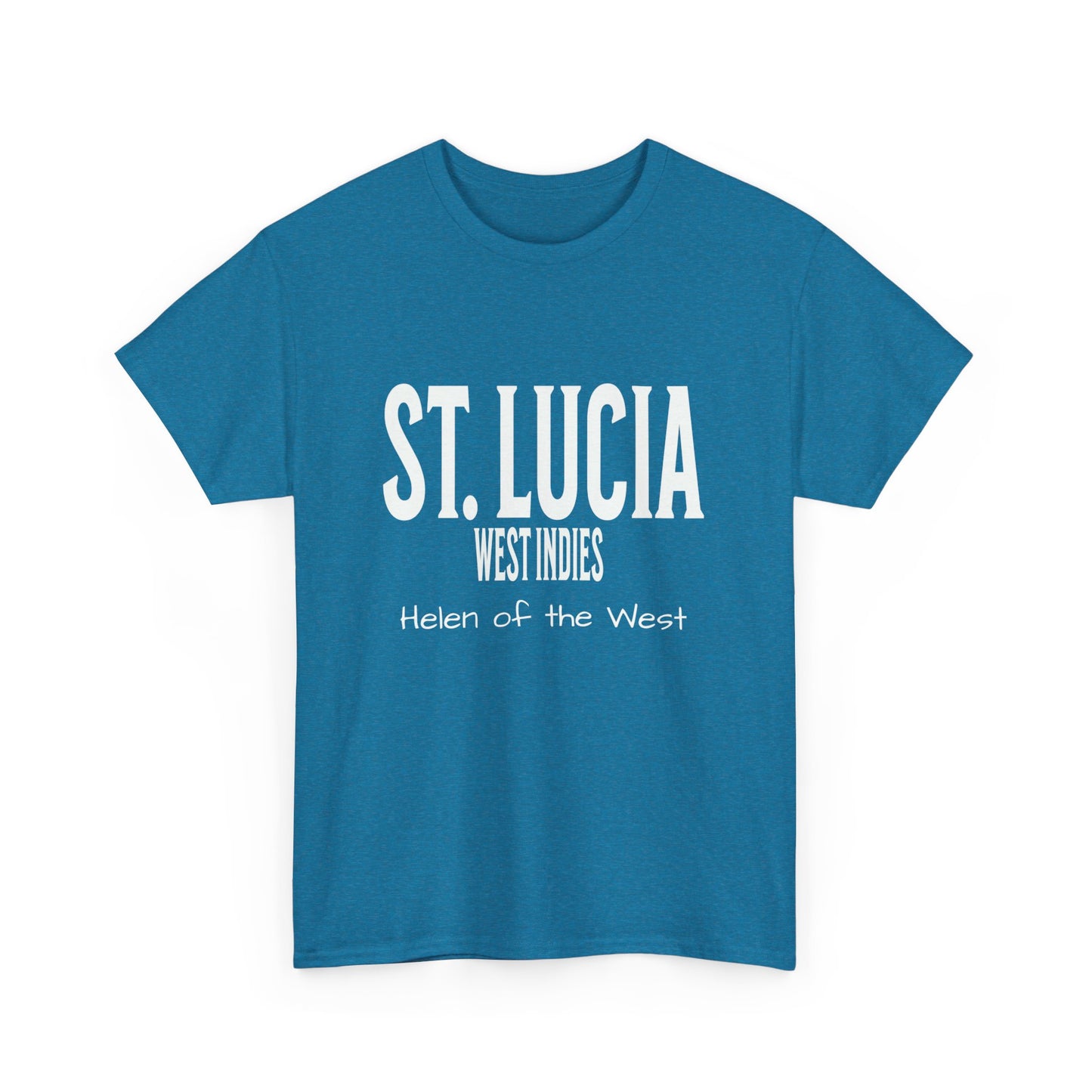 Island Collection St. Lucia Unisex Heavy Cotton Tee