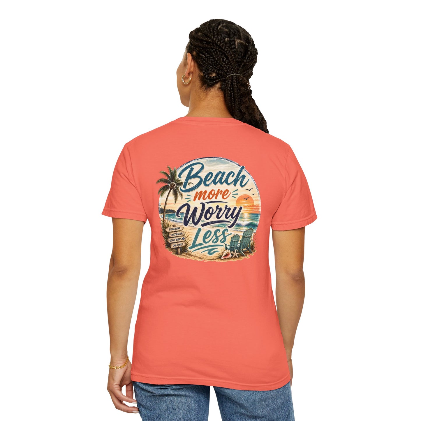 Beach More Worry Less T-Shirt