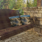 Coastal Dune Outdoor Pillow — Beach Path Scenic Throw Pillow for Patio & Porch
