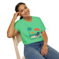 Tropical Vibes Beach Scene Tee (Relax & Unwind)