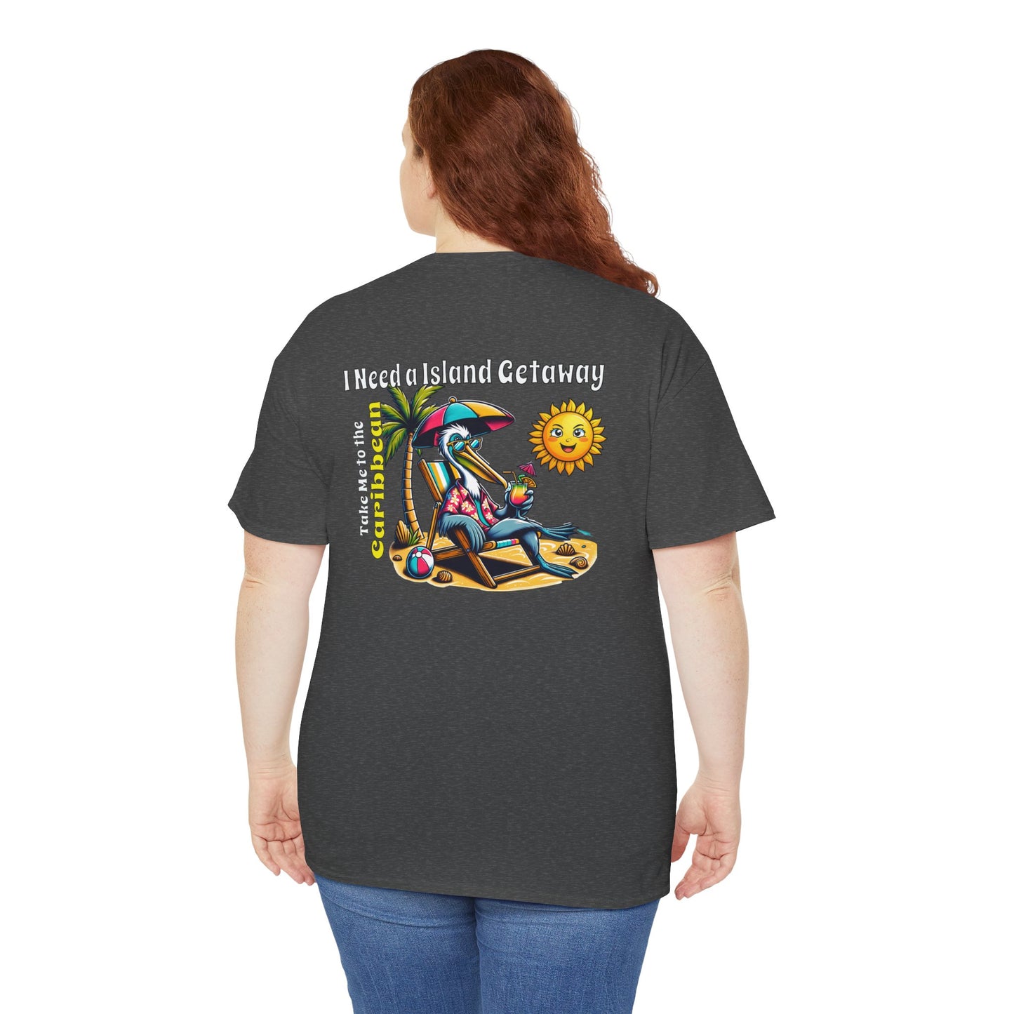 Island Getaway Unisex Heavy Cotton Tee