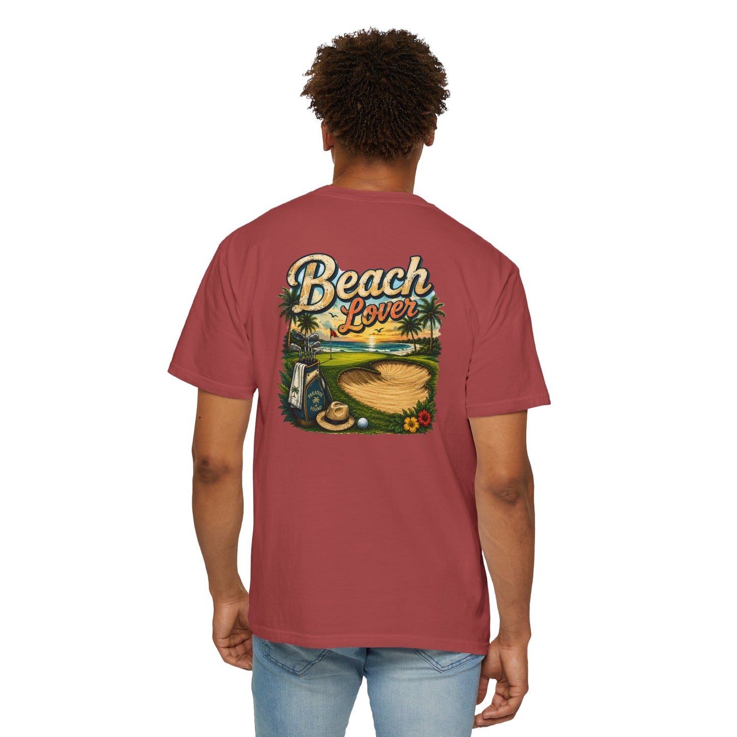 Beach Lover T-Shirt — Tropical Surf & Sand Graphic Tee