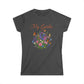 My Garden Floral Tee — Women's Bouquet & Butterflies Spring Shirt at Caribbean Rays