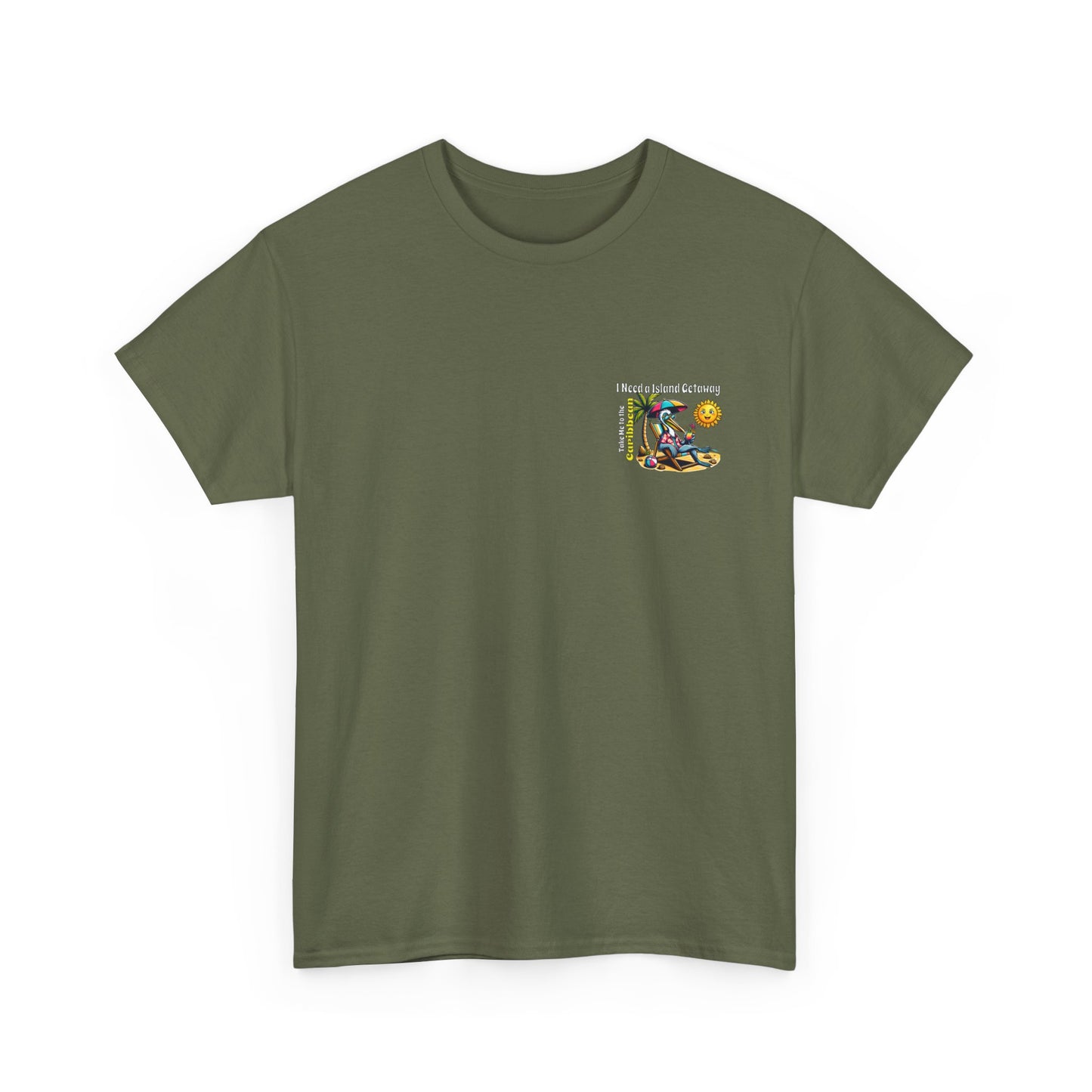 Island Getaway Unisex Heavy Cotton Tee