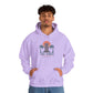 Tiki Vibes Hoodie — Retro Sunset Palm Tree Sweatshirt