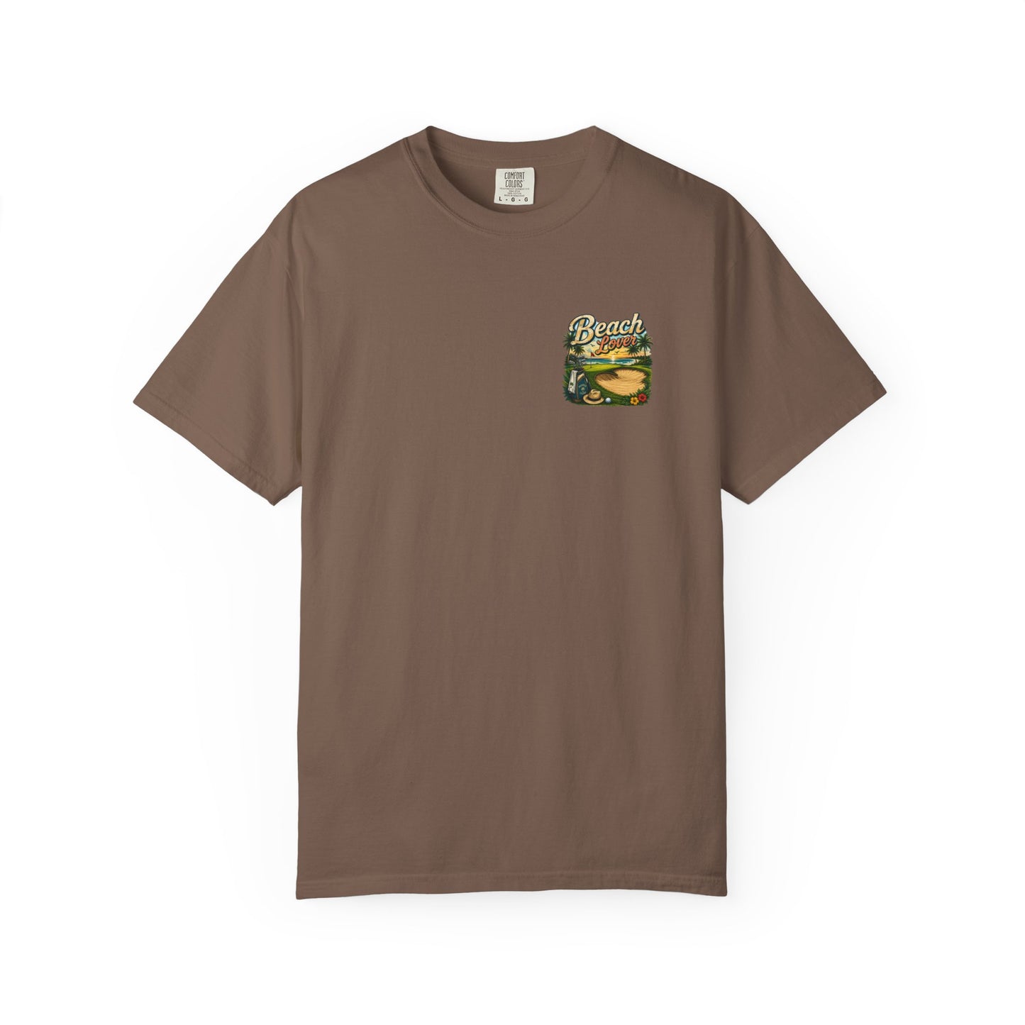 Beach Lover T-Shirt — Tropical Surf & Sand Graphic Tee