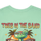 Toes in the Sand A Margarita in My Hand Unisex Heavy Cotton Tee