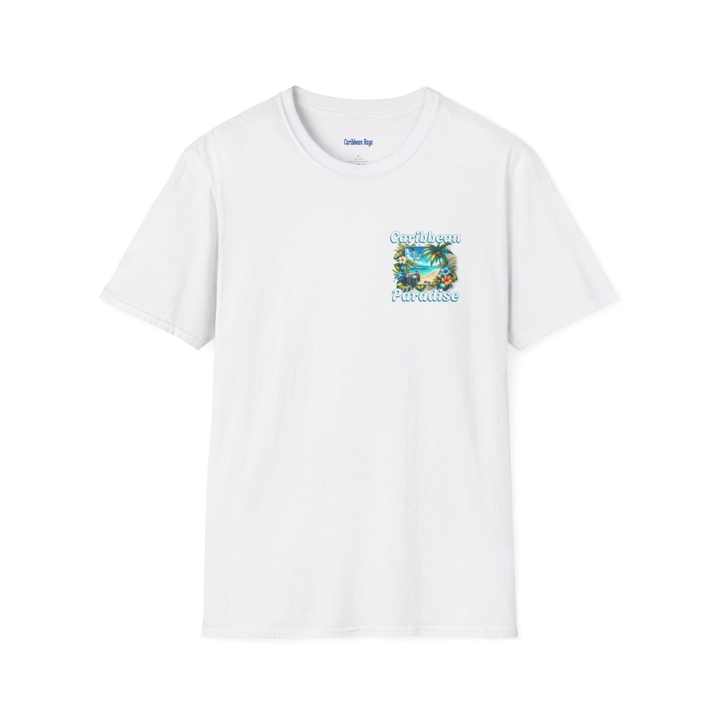 Caribbean Paradise Unisex Softstyle T-Shirt