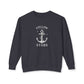 Anchor 'Follow the Stars' Crewneck Sweatshirt — Nautical Vintage Anchor Graphic