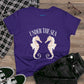 Under The Sea Seahorse Women's Midweight Cotton Tee