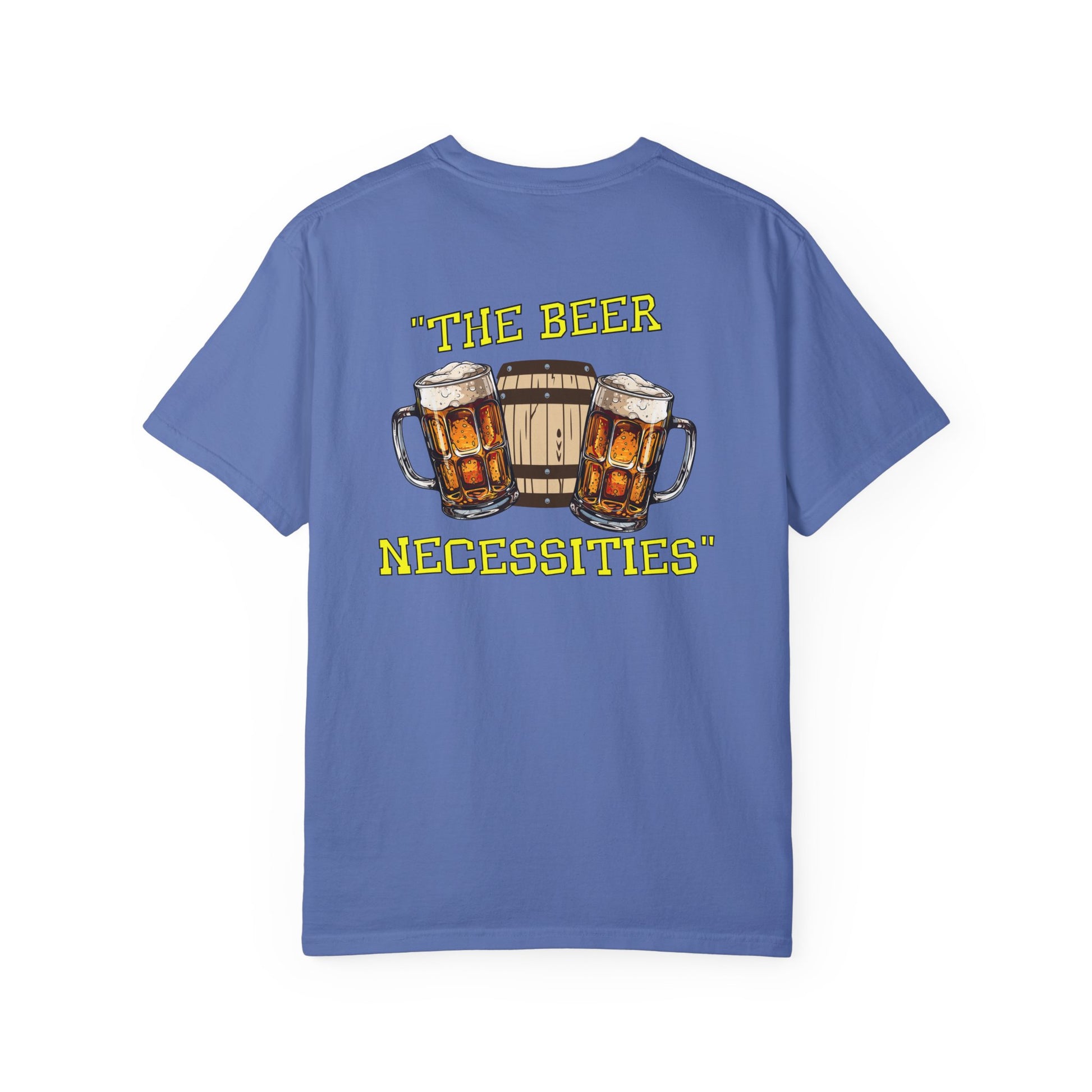 Resort Collection The Beer Necessities Unisex Garment-Dyed T-shirt on Caribbean Rays