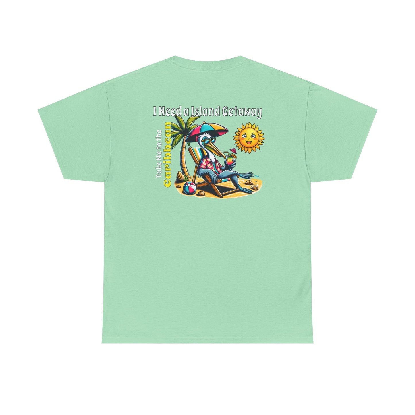Island Getaway Unisex Heavy Cotton Tee