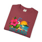 Island Therapy T‑Shirt — Tropical Sunset Coconut Drink Beach Tee