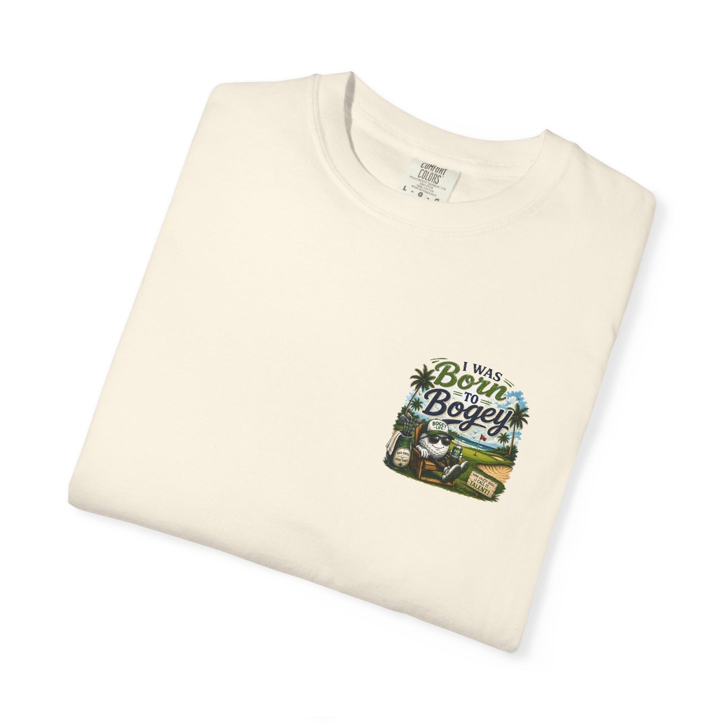Born to Bogey T-Shirt — Retro Golf Skull Graphic Tee