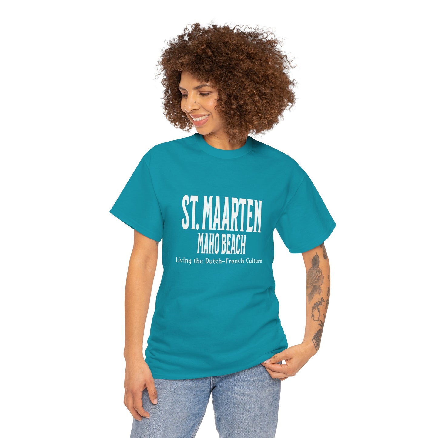 St. Maarten Maho Beach Tee — Caribbean Vacation T-Shirt
