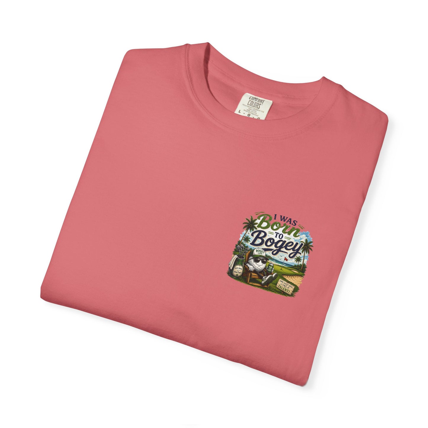 Born to Bogey T-Shirt — Retro Golf Skull Graphic Tee