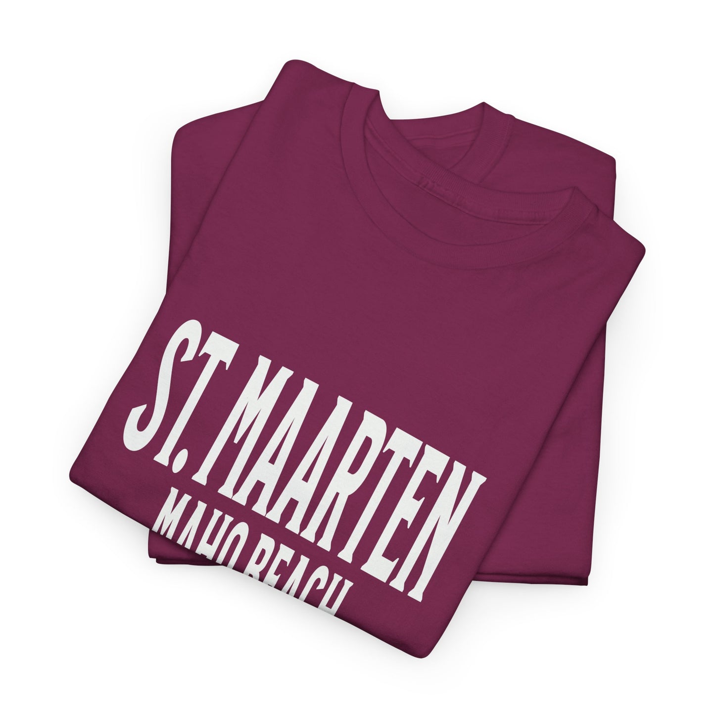 St. Maarten Maho Beach Tee — Caribbean Vacation T-Shirt