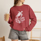 Beach Turtle Crewneck Sweatshirt — "Life is Better at the Beach"