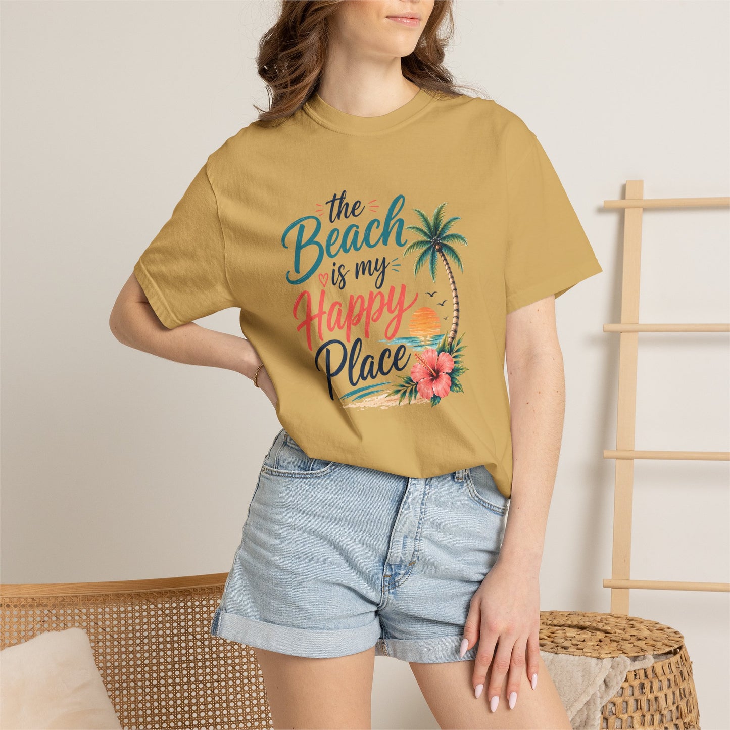 The Beach Is My Happy Place T-Shirt