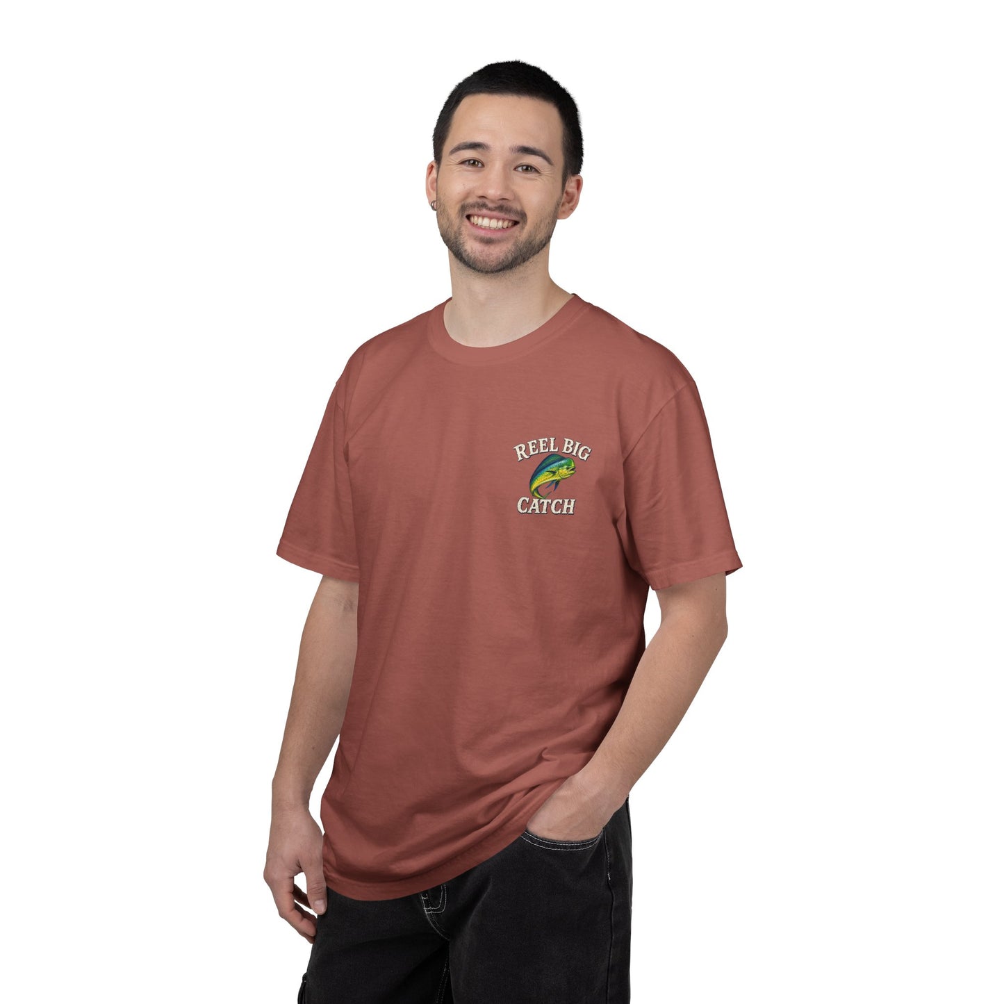Reel Big Catch Mahi-Mahi T-Shirt, Bull Dolphin, Dorado