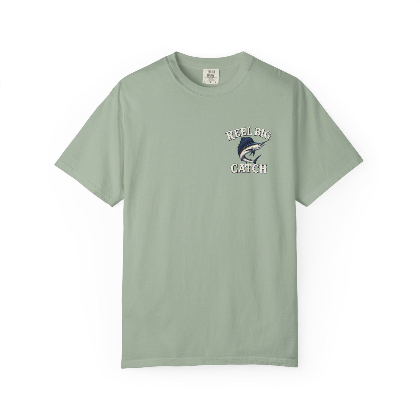 Reel Big Catch Fishing T-Shirt — Sailfish Offshore Angler Tee