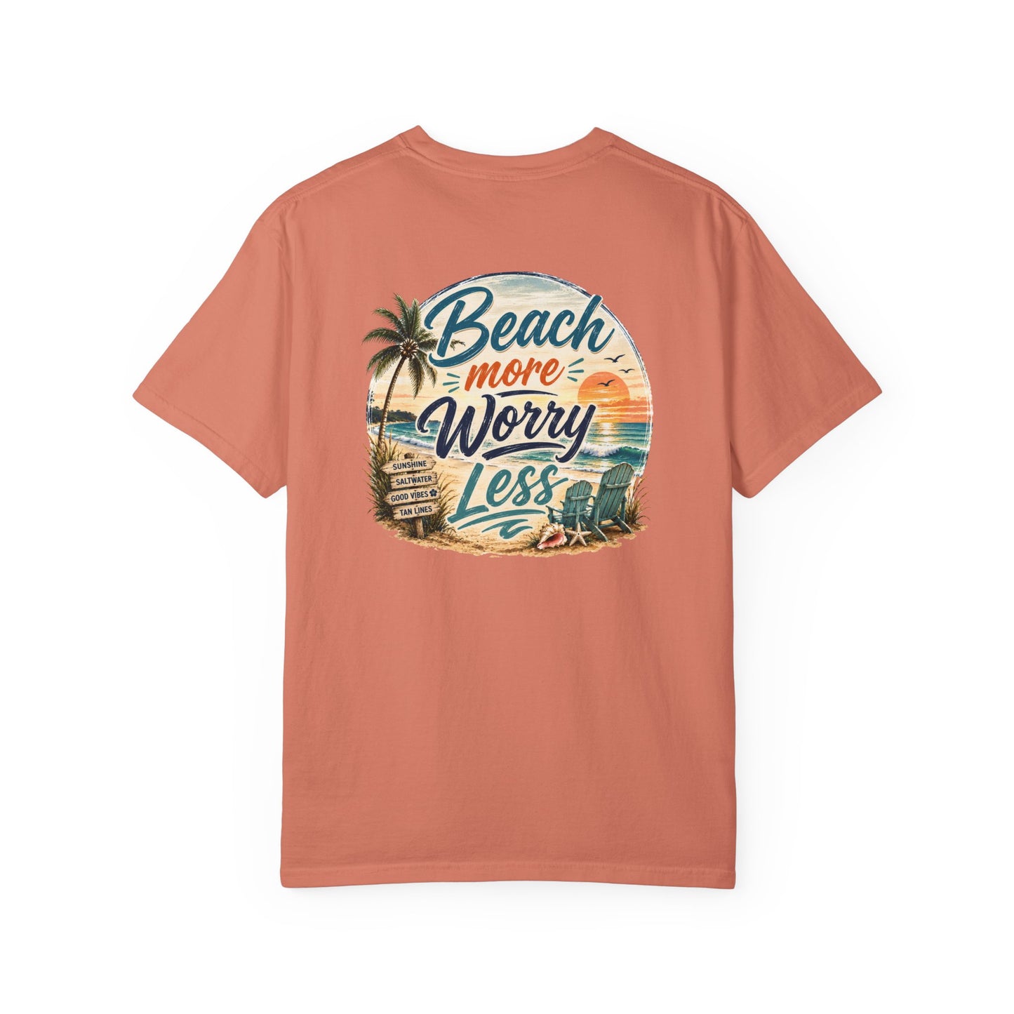 Beach More Worry Less T-Shirt