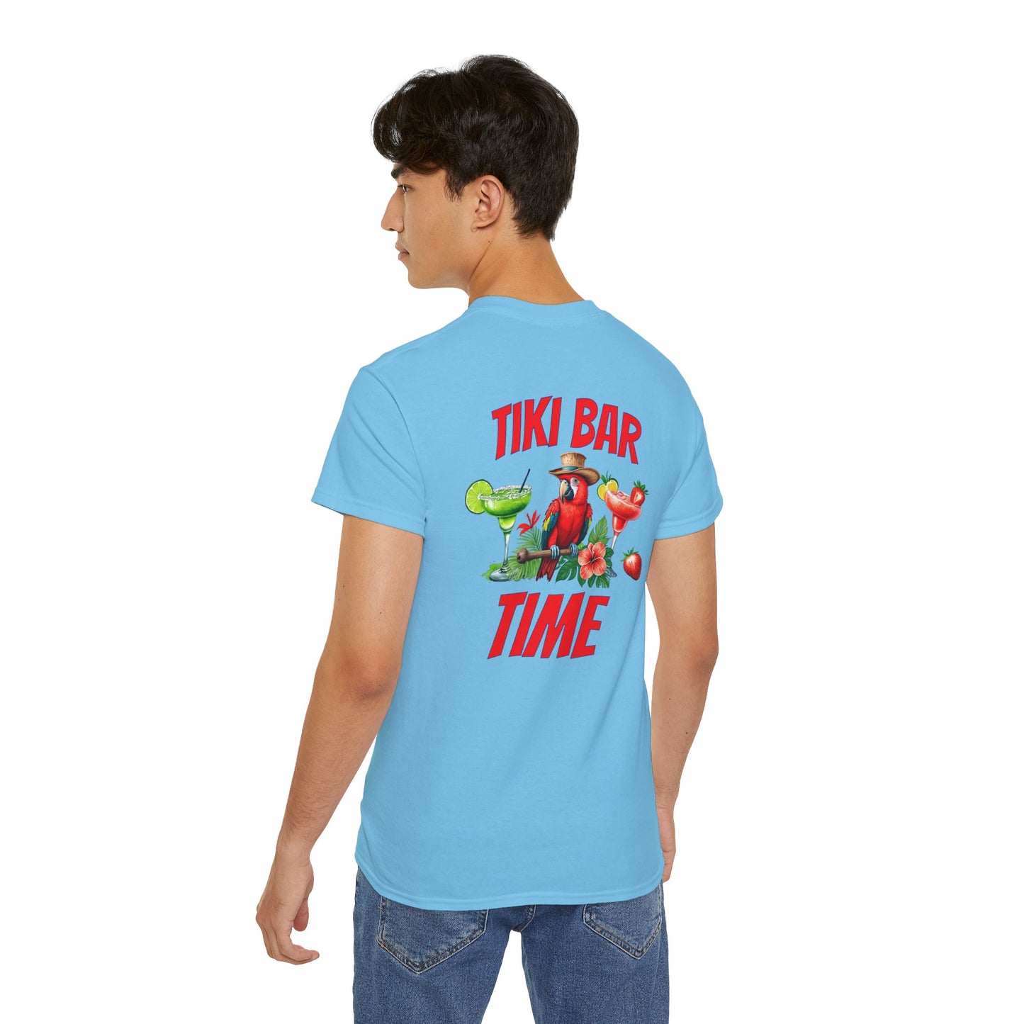 Tiki Beach Collection Tik Bar Time Unisex Ultra Cotton Tee