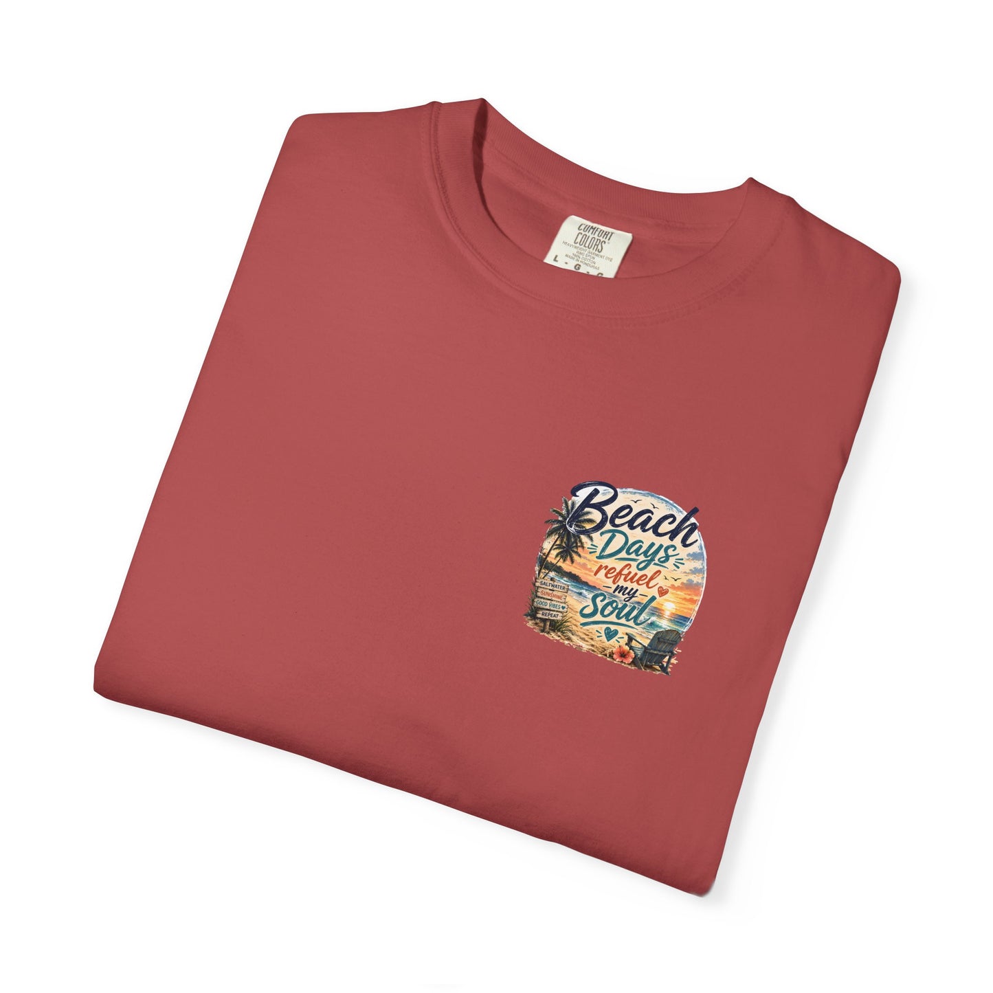 Beach Days T-Shirt — "Beach Days Refuel My Soul" Graphic Tee
