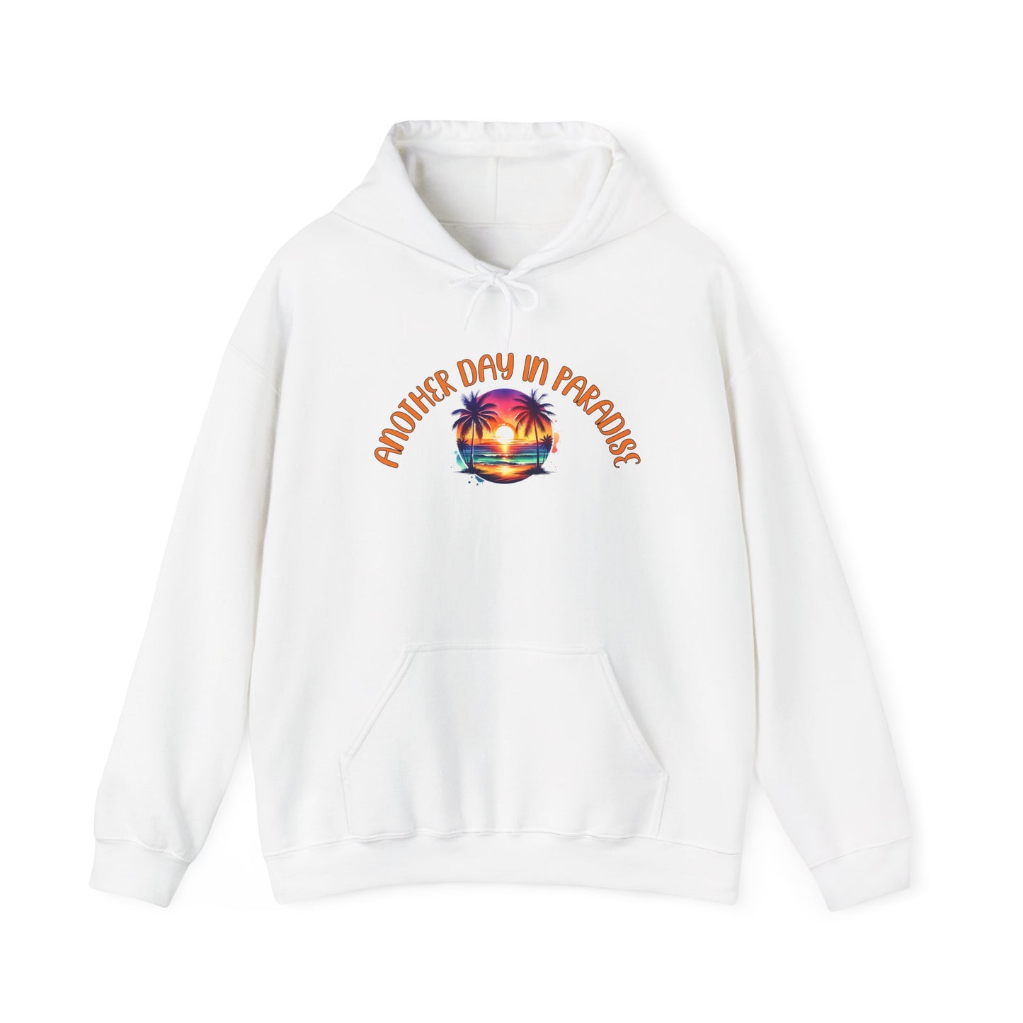 'Another Day in Paradise' Unisex Hoodie - Relaxed Tropical Vibe Sweatshirt by Caribbean Rays