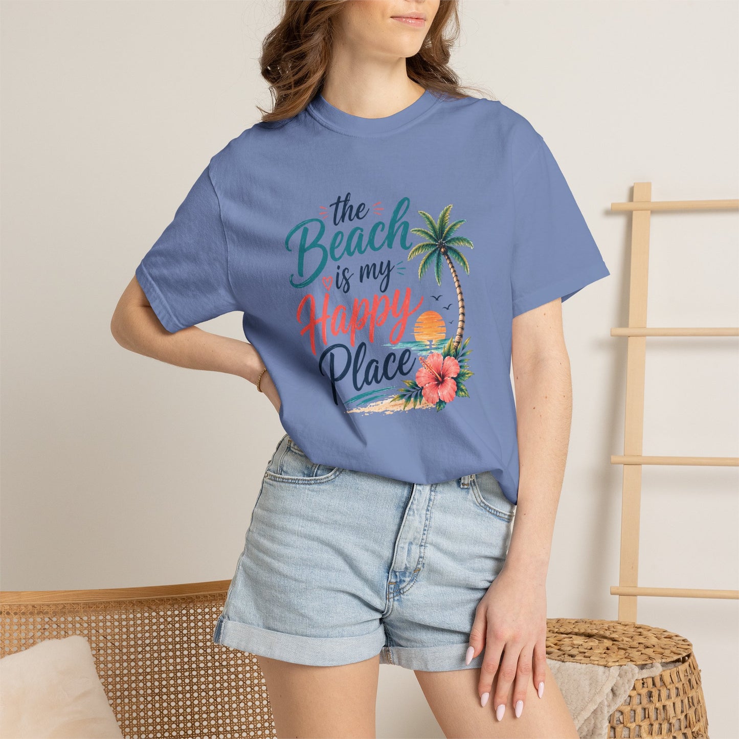 The Beach Is My Happy Place T-Shirt